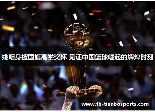 姚明身披国旗高举奖杯 见证中国篮球崛起的辉煌时刻